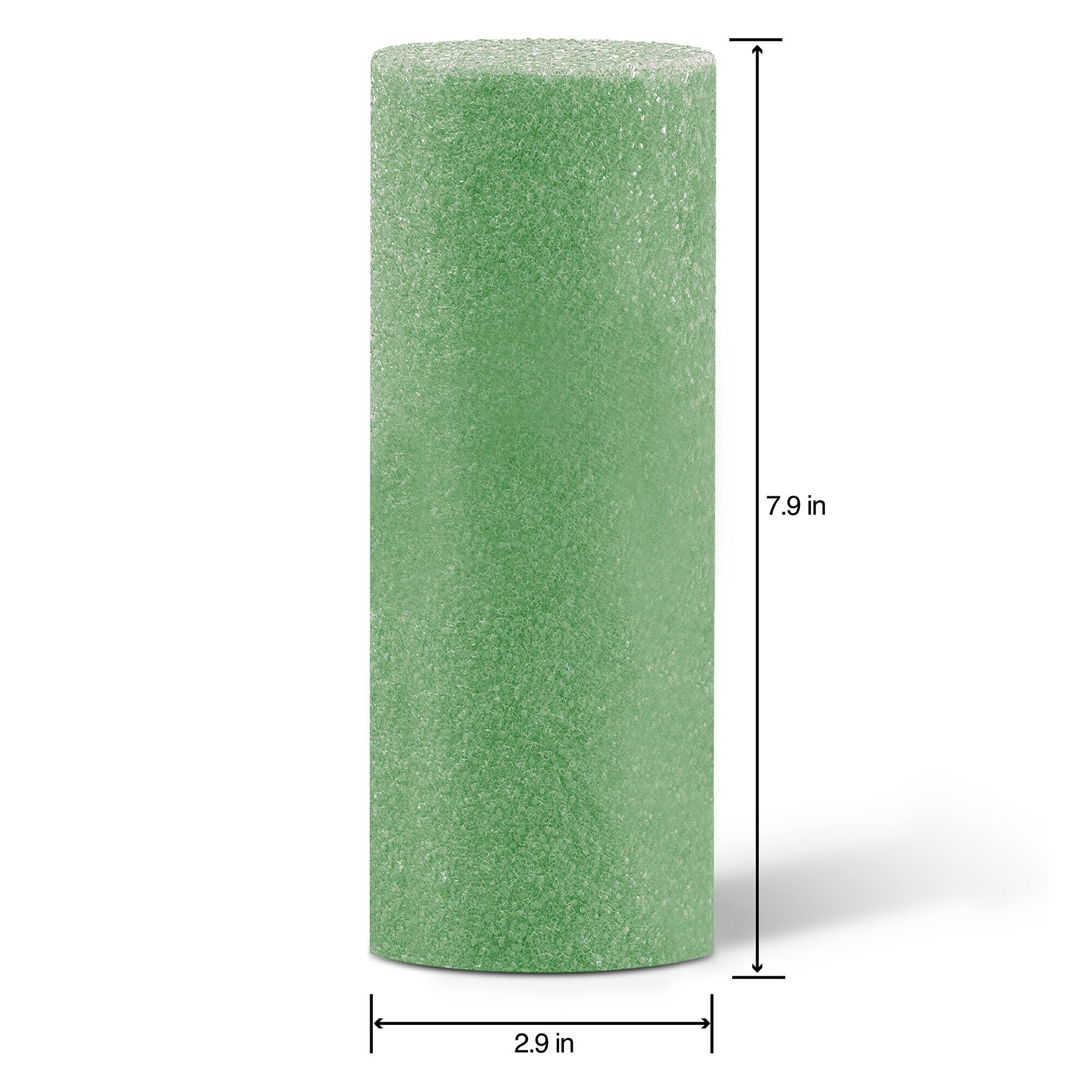 FloraCraft® 3" x 8" Green FloraFōM® Vase Insert